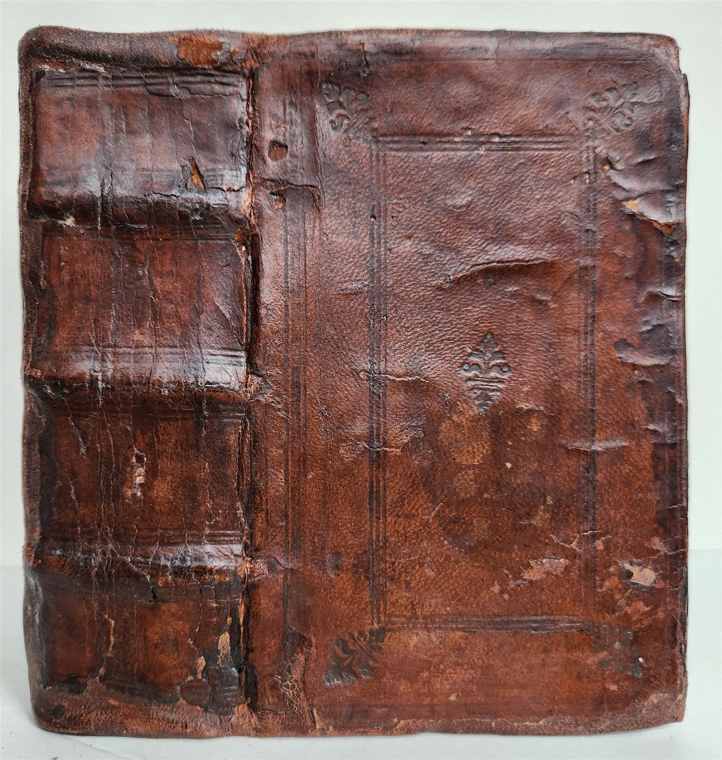 1571 LITURGY ILLUSTRATED Office of Holy Week antique ORIGINAL 16th CENT. BINDING