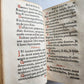 1571 LITURGY ILLUSTRATED Office of Holy Week antique ORIGINAL 16th CENT. BINDING