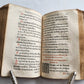 1571 LITURGY ILLUSTRATED Office of Holy Week antique ORIGINAL 16th CENT. BINDING
