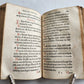 1571 LITURGY ILLUSTRATED Office of Holy Week antique ORIGINAL 16th CENT. BINDING