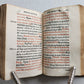1571 LITURGY ILLUSTRATED Office of Holy Week antique ORIGINAL 16th CENT. BINDING