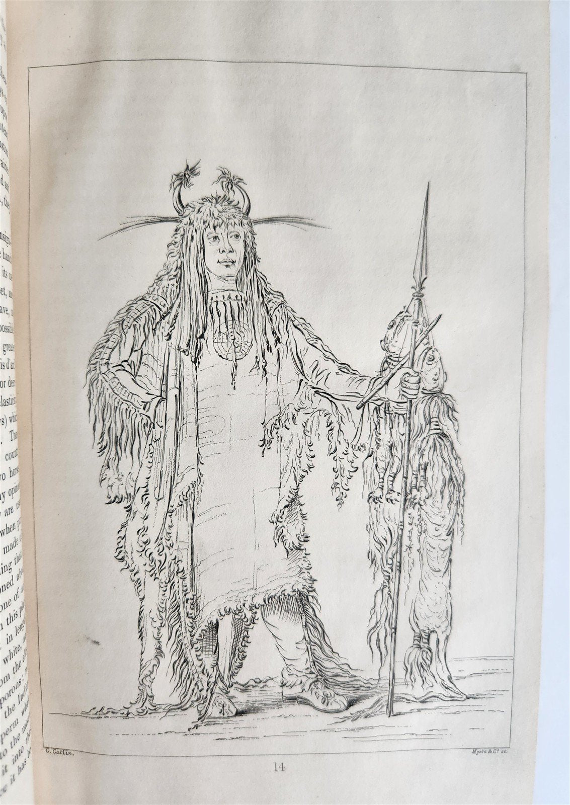 1841 MANNERS & CUSTOMS of NORTH AMERICAN INDIANS antique 2 VOLS ILLUSTRATED