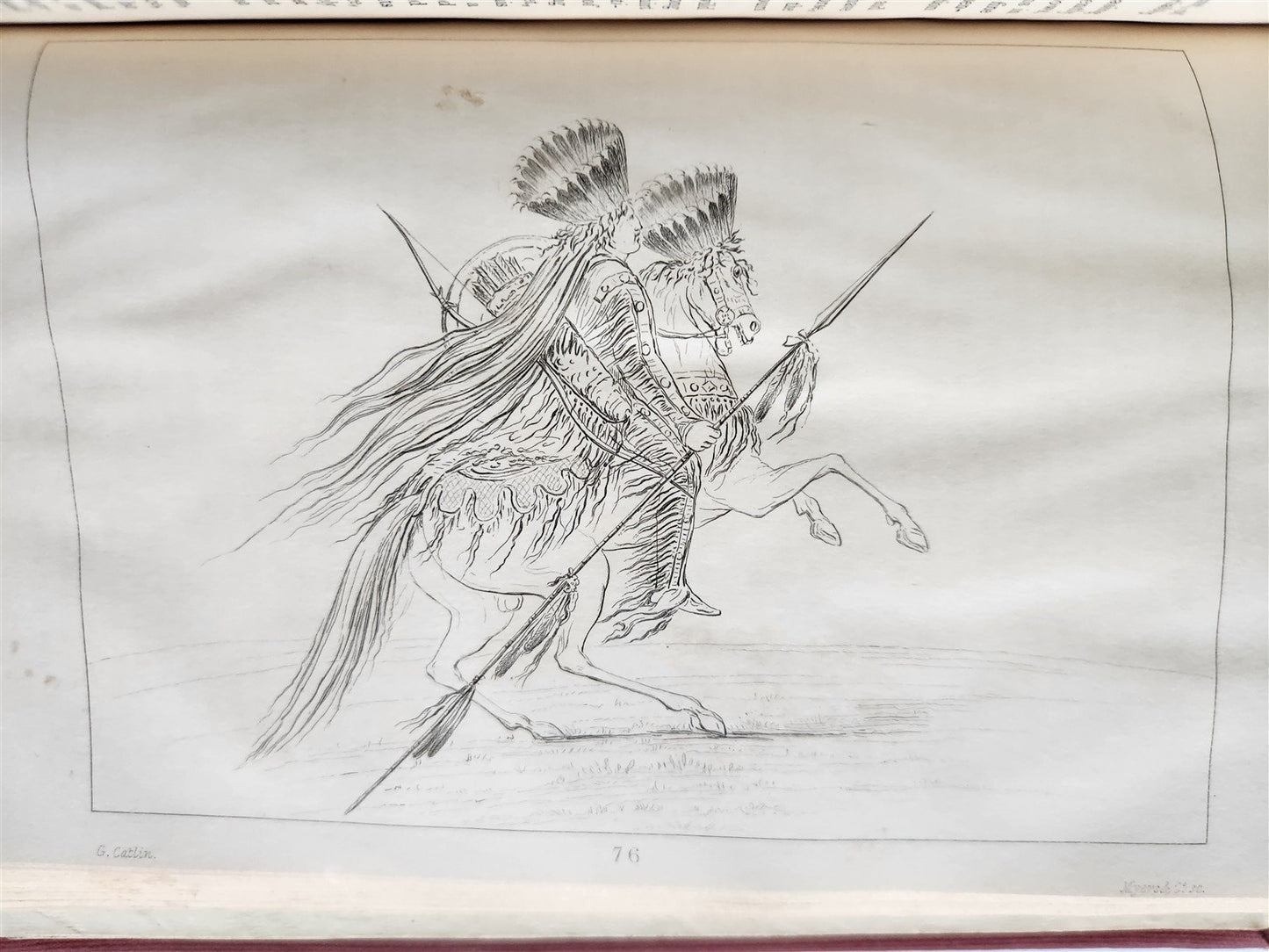 1841 MANNERS & CUSTOMS of NORTH AMERICAN INDIANS antique 2 VOLS ILLUSTRATED