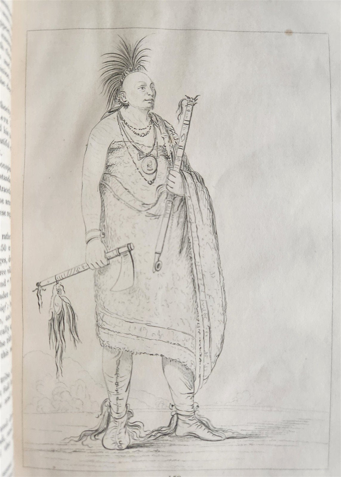 1841 MANNERS & CUSTOMS of NORTH AMERICAN INDIANS antique 2 VOLS ILLUSTRATED