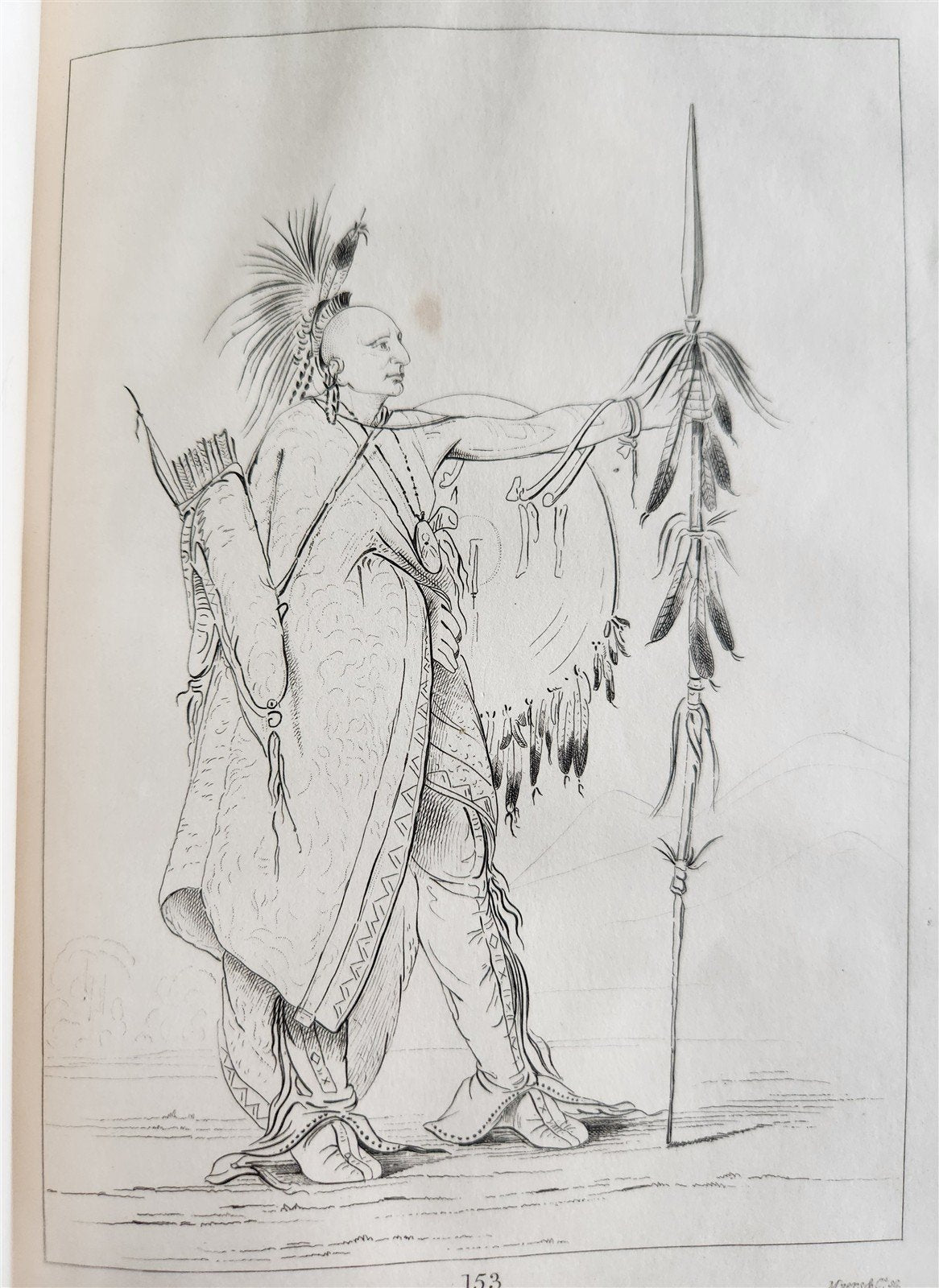 1841 MANNERS & CUSTOMS of NORTH AMERICAN INDIANS antique 2 VOLS ILLUSTRATED