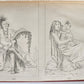 1841 MANNERS & CUSTOMS of NORTH AMERICAN INDIANS antique 2 VOLS ILLUSTRATED