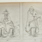 1841 MANNERS & CUSTOMS of NORTH AMERICAN INDIANS antique 2 VOLS ILLUSTRATED