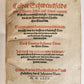 1575 THEOLOGY by D. TOSSANUS in GERMAN antique