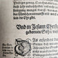 1575 THEOLOGY by D. TOSSANUS in GERMAN antique