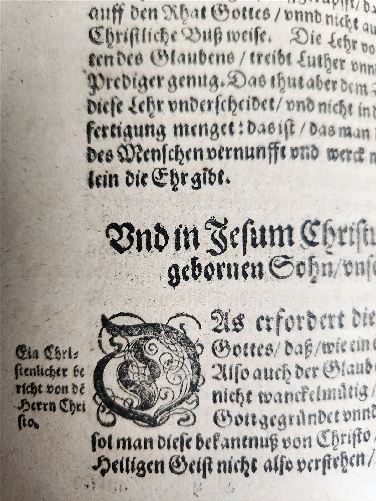 1575 THEOLOGY by D. TOSSANUS in GERMAN antique