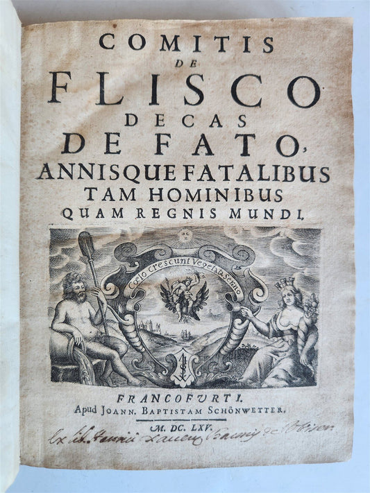 1665 ASTROLOGY HOROSCOPES antique ILLUSTRATED physiognomy chiromancy metoscopy