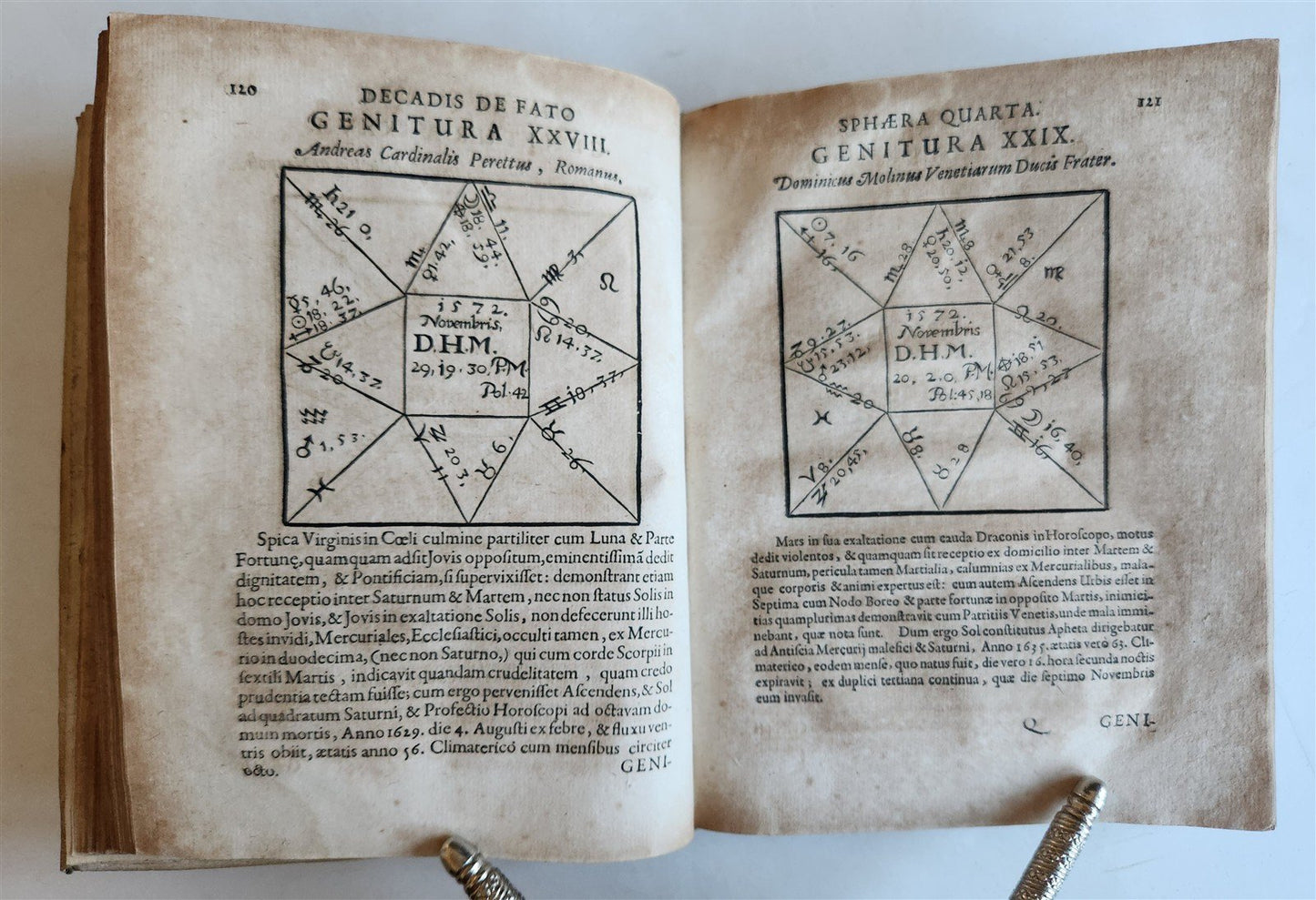 1665 ASTROLOGY HOROSCOPES antique ILLUSTRATED physiognomy chiromancy metoscopy