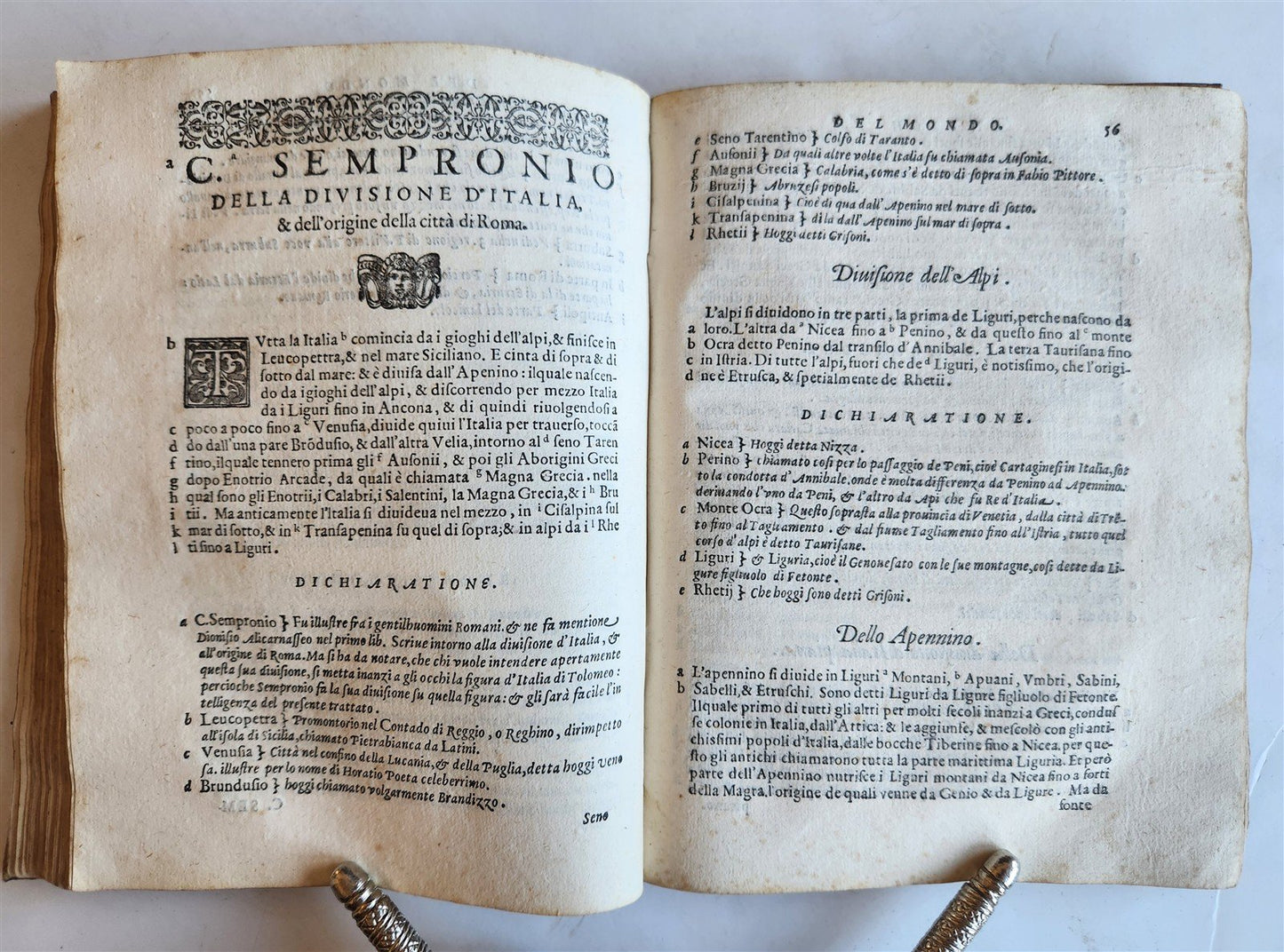 1583 ANTIQUITIES of CHALDEAN PRIES BEROSSUS antique by Francesco Sansovino