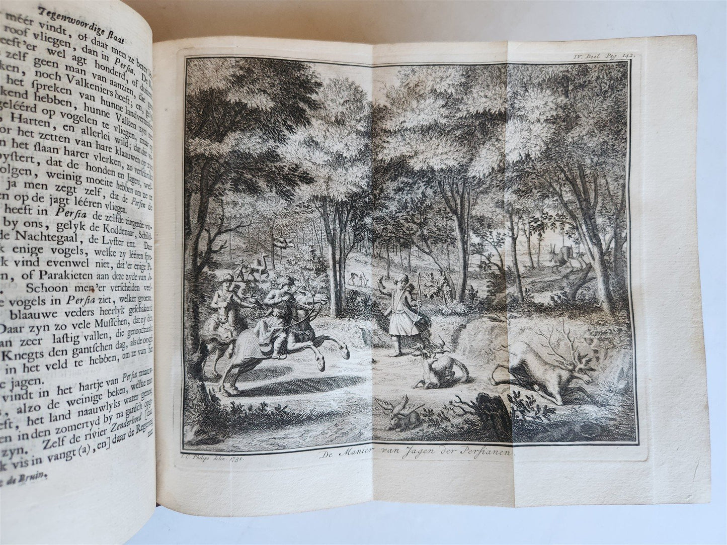 1732 ILLUSTRATED HISTORY of PERSIA ARABIA ASIATIC TARTARY RUSSIA w/maps ANTIQUE