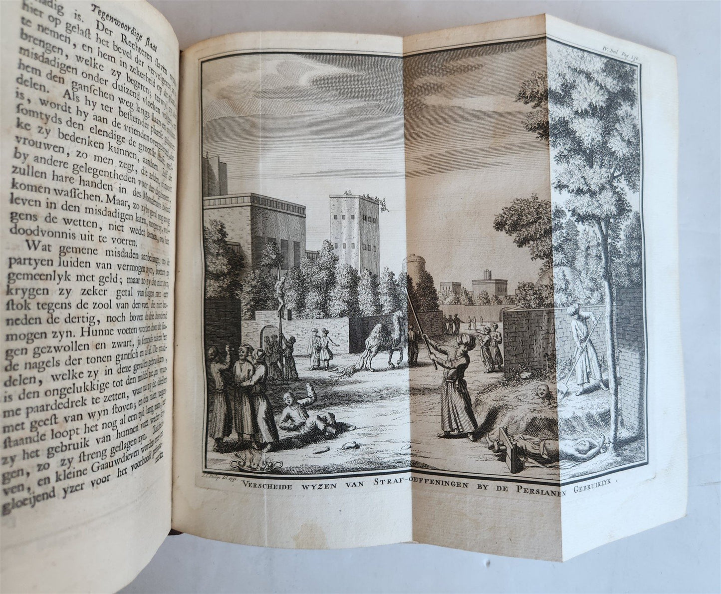 1732 ILLUSTRATED HISTORY of PERSIA ARABIA ASIATIC TARTARY RUSSIA w/maps ANTIQUE