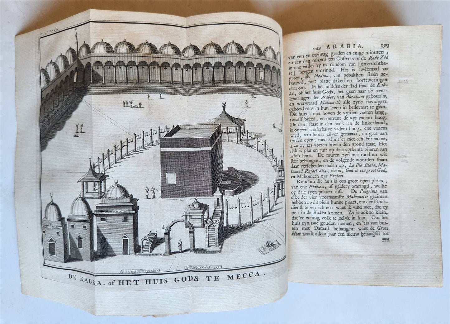 1732 ILLUSTRATED HISTORY of PERSIA ARABIA ASIATIC TARTARY RUSSIA w/maps ANTIQUE