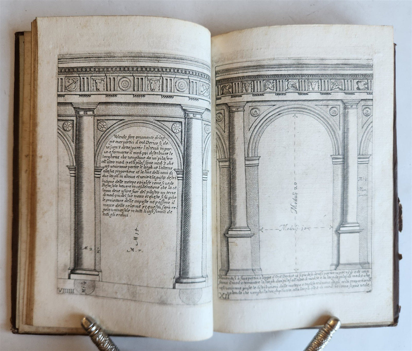 1680s ARCHITECTURE by VIGNOLA ILLUSTRATED antique Regola delli cinque ordini...