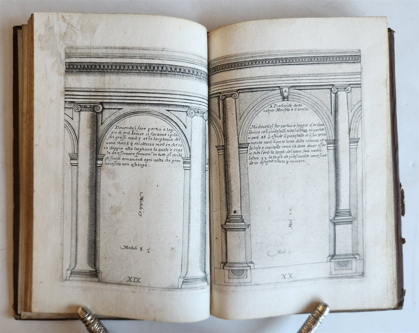 1680s ARCHITECTURE by VIGNOLA ILLUSTRATED antique Regola delli cinque ordini...
