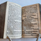 1650 PRAYER BOOK Vogler ILLUSTRATED antique DECORATIVE PIGSKIN BINDING w/ CLASPS