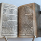 1650 PRAYER BOOK Vogler ILLUSTRATED antique DECORATIVE PIGSKIN BINDING w/ CLASPS