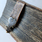 1650 PRAYER BOOK Vogler ILLUSTRATED antique DECORATIVE PIGSKIN BINDING w/ CLASPS