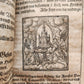 1650 PRAYER BOOK Vogler ILLUSTRATED antique DECORATIVE PIGSKIN BINDING w/ CLASPS