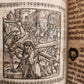 1650 PRAYER BOOK Vogler ILLUSTRATED antique DECORATIVE PIGSKIN BINDING w/ CLASPS