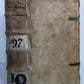1583 CATHERINA of SIENA ITALIAN MYSTIC antique AMAZING PIGSKIN BINDING w/CLASPS