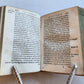 1567 CATECHISMUS ROMANUS antique PIGSKIN over WOOD BINDING 16th CENTURY