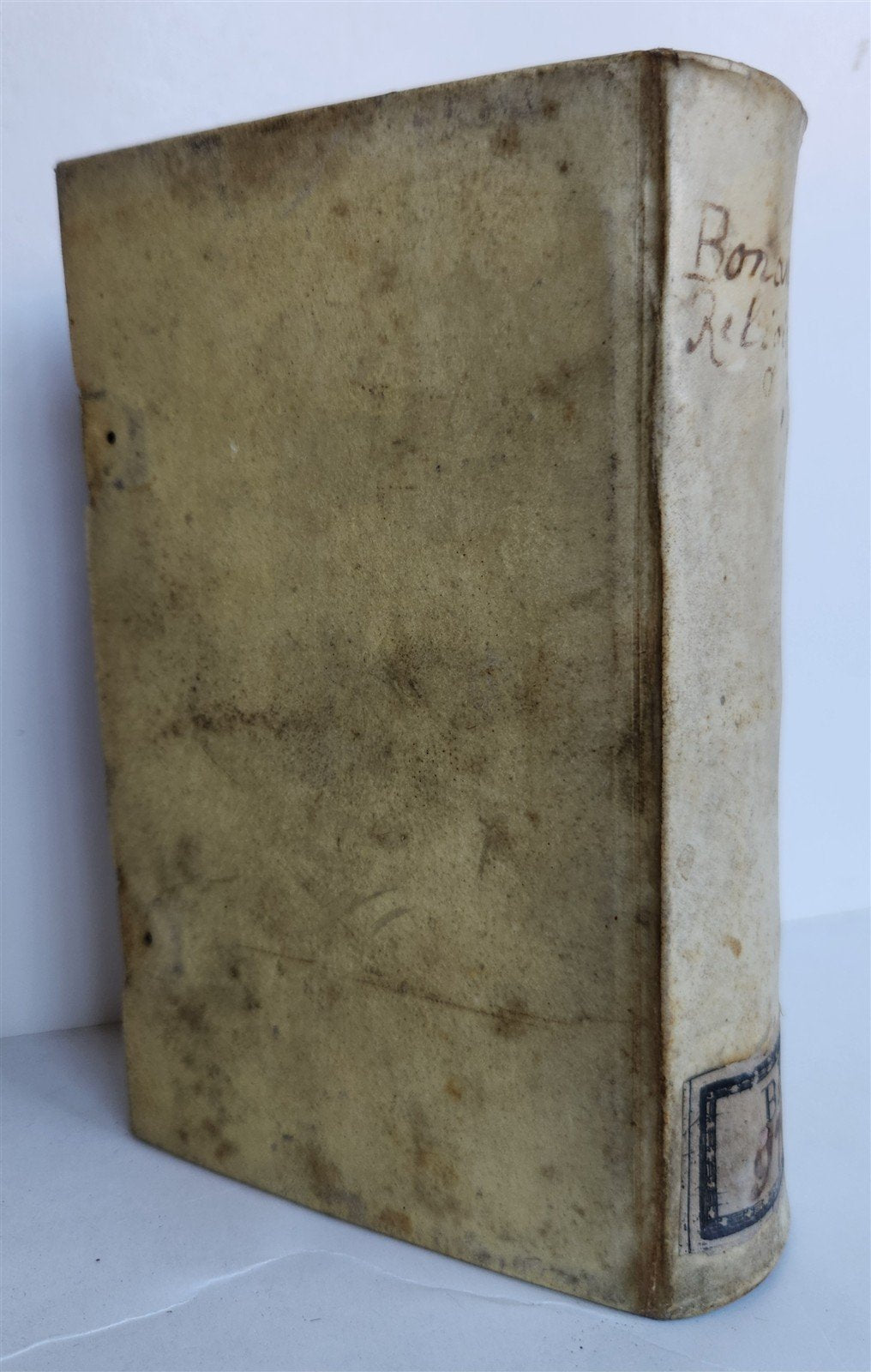 1692 HISTORY of RELIGIOUS ORDERS ILLUSTRATED w/ 164 ENGRAVINGS antique VELLUM