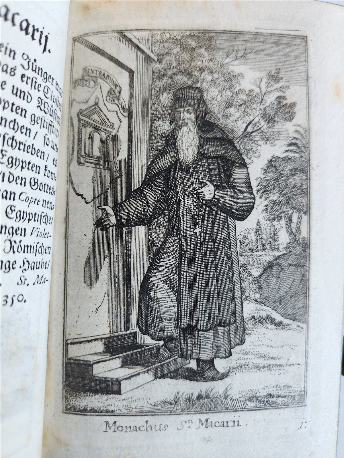 1692 HISTORY of RELIGIOUS ORDERS ILLUSTRATED w/ 164 ENGRAVINGS antique VELLUM