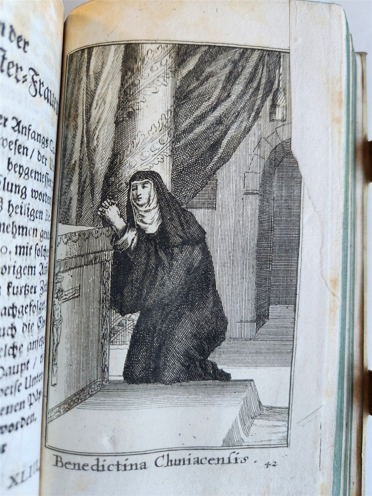 1692 HISTORY of RELIGIOUS ORDERS ILLUSTRATED w/ 164 ENGRAVINGS antique VELLUM