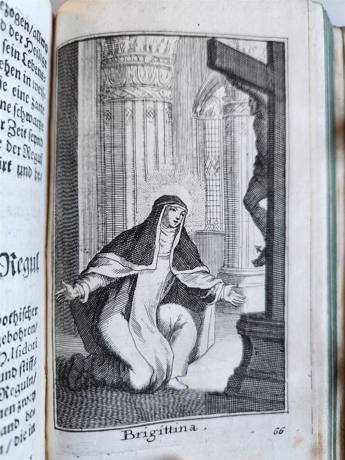 1692 HISTORY of RELIGIOUS ORDERS ILLUSTRATED w/ 164 ENGRAVINGS antique VELLUM