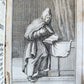 1692 HISTORY of RELIGIOUS ORDERS ILLUSTRATED w/ 164 ENGRAVINGS antique VELLUM