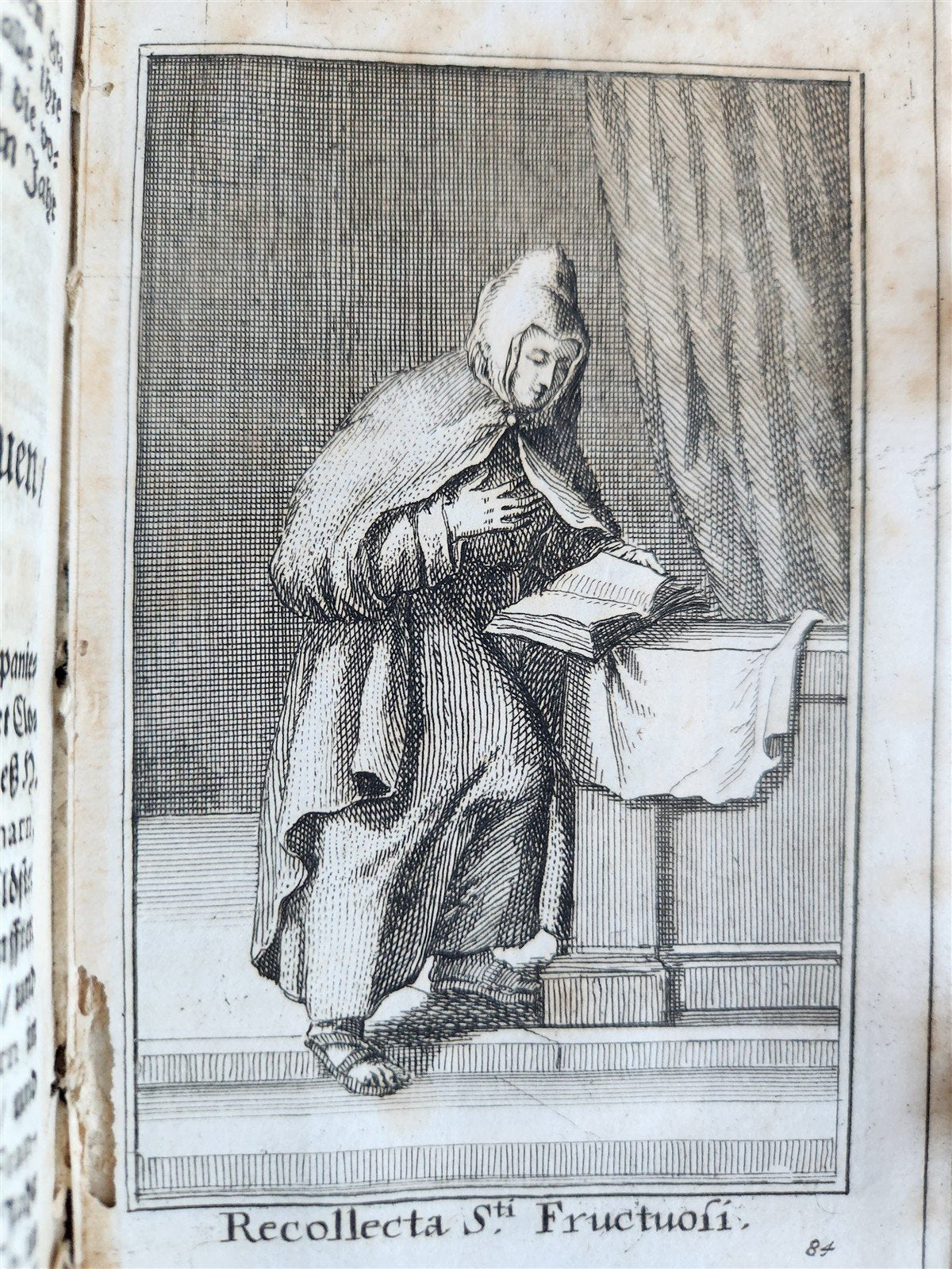 1692 HISTORY of RELIGIOUS ORDERS ILLUSTRATED w/ 164 ENGRAVINGS antique VELLUM
