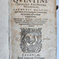 1608 SERMONS by JEAN QUINTIN antique PIGSKIN over WOOD BINDING