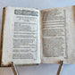 1608 SERMONS by JEAN QUINTIN antique PIGSKIN over WOOD BINDING