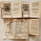 1792 TRAVELS TO GERMANY by RISBECK 3 VOLS antique Voyages en Allemagne w/ MAP