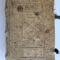 1691 Gradus ad Parnassum antique decorative PIGSKIN BINDING poetical dictionary