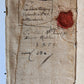 1691 Gradus ad Parnassum antique decorative PIGSKIN BINDING poetical dictionary