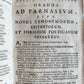1691 Gradus ad Parnassum antique decorative PIGSKIN BINDING poetical dictionary