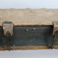 1664 COUNCIL OF TRENT antique decorative PIGSKIN over WOOD BINDING w/ CLASPS