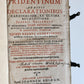 1664 COUNCIL OF TRENT antique decorative PIGSKIN over WOOD BINDING w/ CLASPS