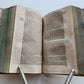 1664 COUNCIL OF TRENT antique decorative PIGSKIN over WOOD BINDING w/ CLASPS