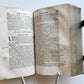 1680 ART & SCIENCE ENCYCLOPEDIA antique decorative PIGSKIN BINDING w/ CLASPS
