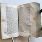 1680 ART & SCIENCE ENCYCLOPEDIA antique decorative PIGSKIN BINDING w/ CLASPS