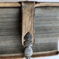 1680 ART & SCIENCE ENCYCLOPEDIA antique decorative PIGSKIN BINDING w/ CLASPS