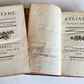 1776 ILLIAD by HOMER 2 VOLUMES in FRENCH antique