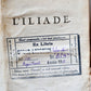 1776 ILLIAD by HOMER 2 VOLUMES in FRENCH antique