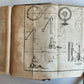 1724 DESCARTES 5 VOLS antique ILLUSTRATED physics medicine mathematics LETTERS